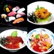寿司、海鮮丼、定食などお食事にオススメのメニューも！