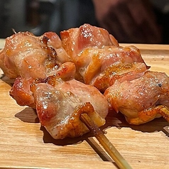 地鶏串(ももみ)