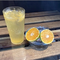 つぶつぶ蜜柑ソーダ