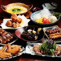 おんどり庵 武庫之荘店 焼き鳥のコース写真