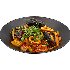 海鮮焼きうどん