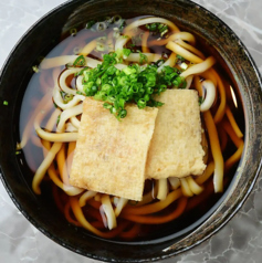 自家製麺 かけうどん(温)