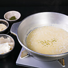 濃厚チーズと相性◎ 〆のチーズリゾット
