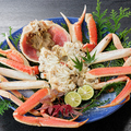 料理メニュー写真 【生】浜茹でずわい蟹（一匹）