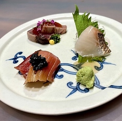 お造り3種盛り合わせ 一人前