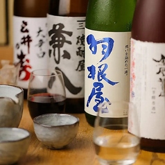 レア日本酒をはじめ、通好みから有名酒まで揃ってます!