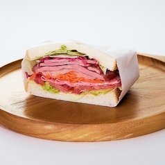 ダブルハムサンド