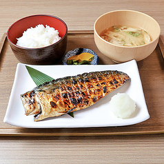 国産さば文化干し定食