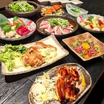 郡山 居酒屋 完全個室 和食 海鮮 焼き鳥 飲み放題 接待 宴会 女子会 会食 日本酒 合コン 誕生日