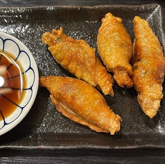鶏皮餃子
