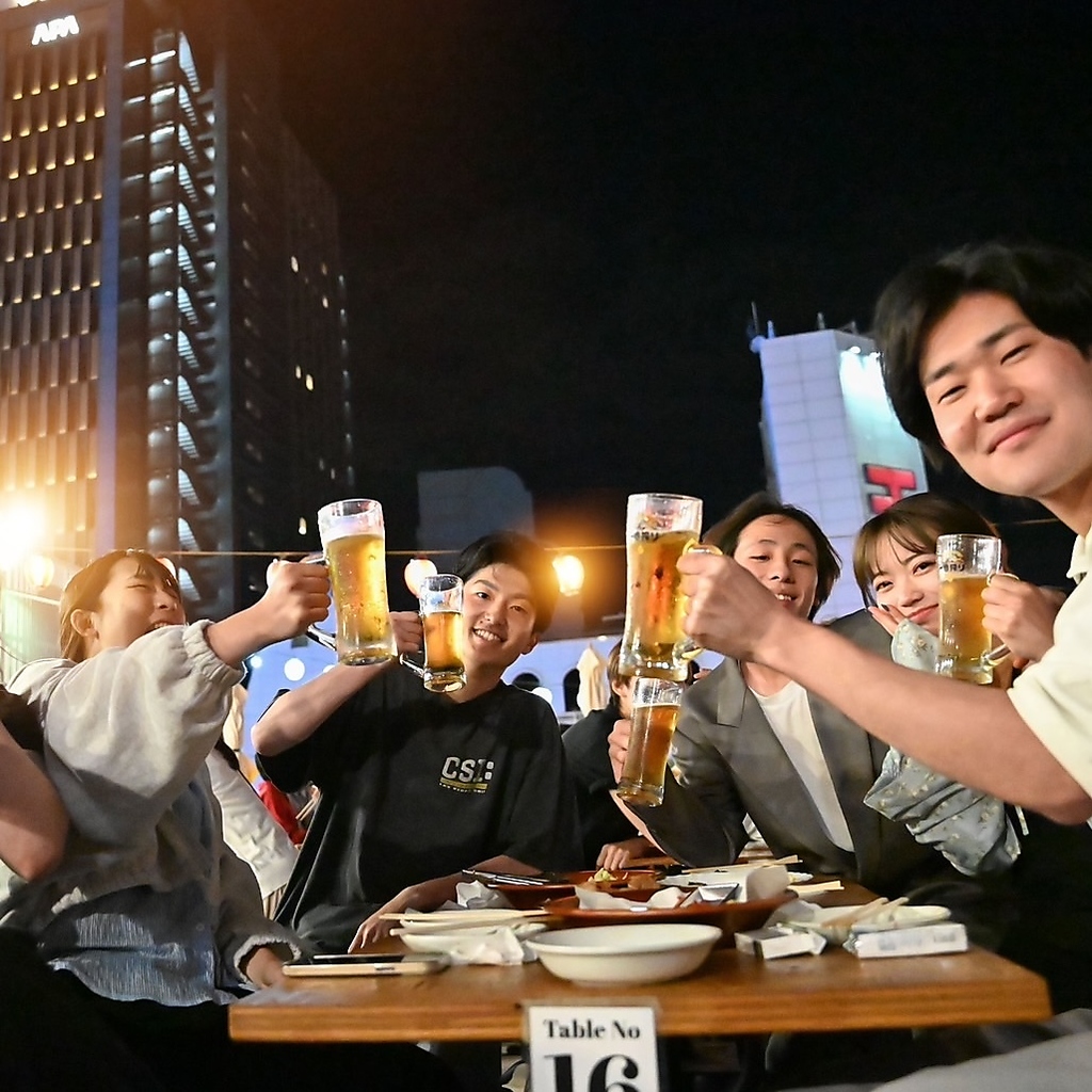 新宿最大級の屋上ビアガーデン