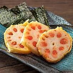 明太子レンコン天ぷら