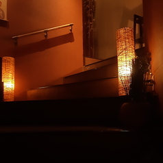 2階への階段です