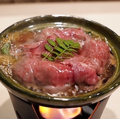 和牛すき焼きの小鍋