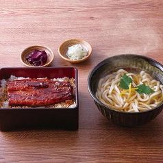 鹿児島県産 うな重上とうどん