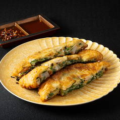 ニラチーズチヂミ