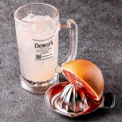 生搾りグレープフルーツサワー/生搾りキウイサワー