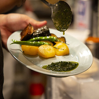 イタリアンシェフの技が光る、こだわりの逸品