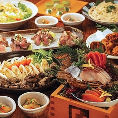 小田原鮮魚と炭焼牛たん かっこ小田原店のコース写真