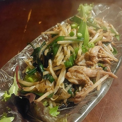 鶏ネクタイの中華炒め「塩orピリ辛」