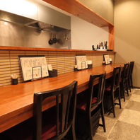 ◆上品かつ綺麗なお店づくりで雰囲気抜群◆