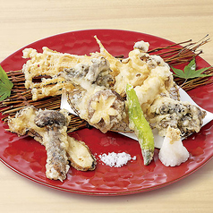 松茸入り きのこ天布羅