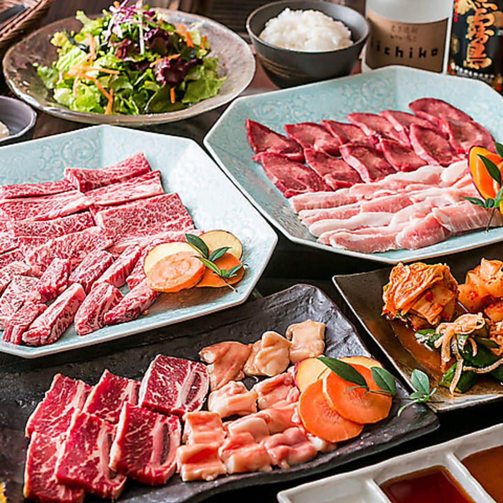 お得なコース充実♪食べ放題付！牛豚鳥や海鮮等存分にご賞味ください