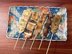 焼き鳥（塩）5本