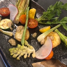 羽地契約農家直送 新鮮焼き野菜プレート