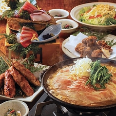 小田原鮮魚と炭焼牛たん かっこ小田原店のコース写真