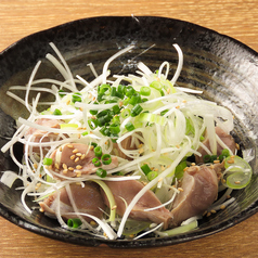 砂肝のねぎ塩和え