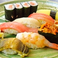 <松寿司>贅沢で人気のあるネタが揃ったセット！