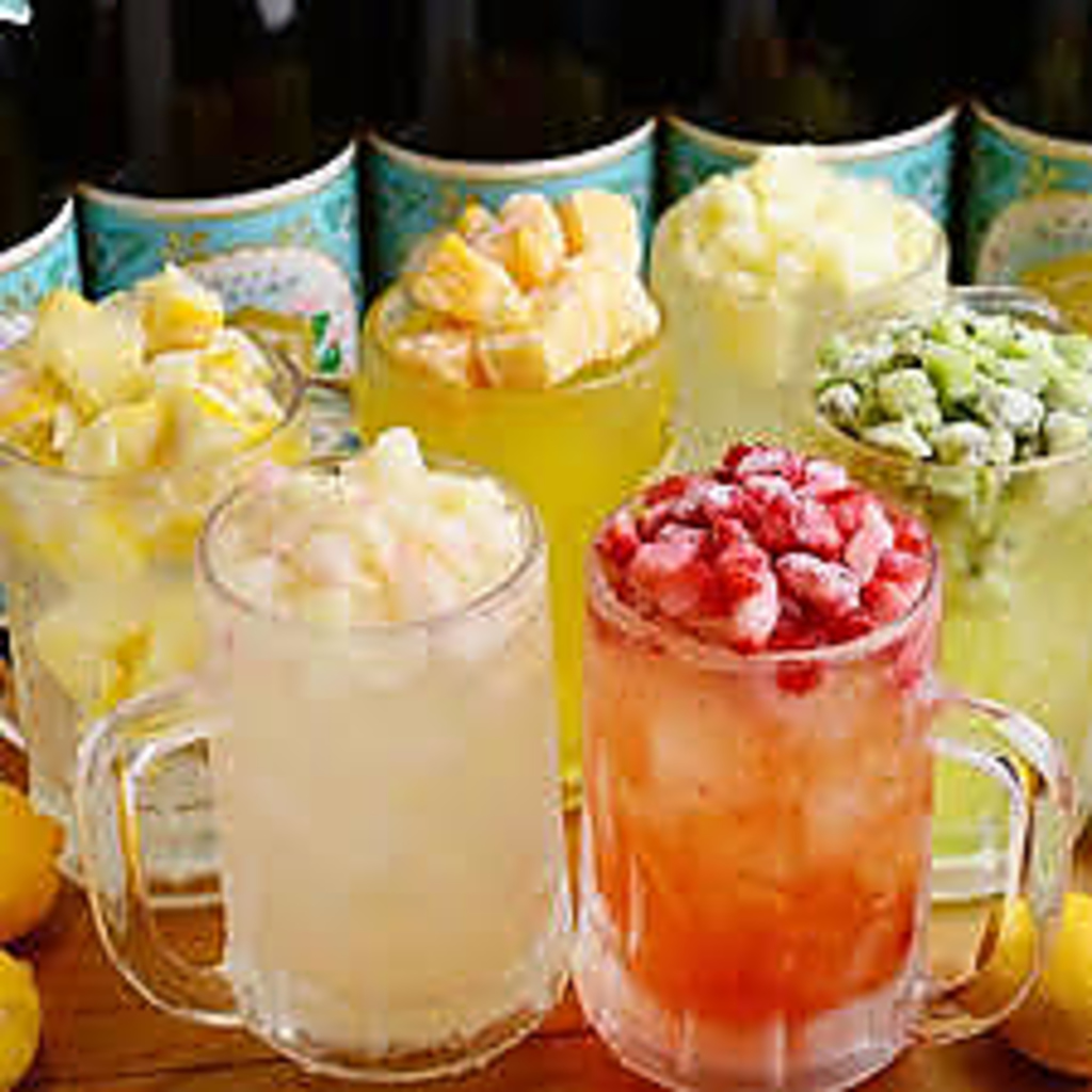 キンキンの氷結酎ハイ！おかわりがお得です