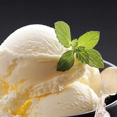 バニラアイス