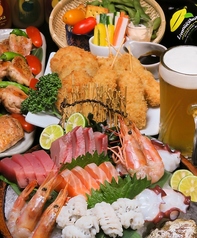 鶏ト肴ト地酒　あわ家のコース写真