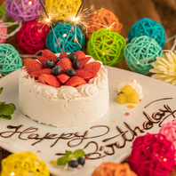 サプライズのお手伝い★デザートプレート★