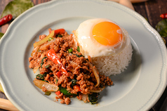 鶏肉のガパオ炒めご飯