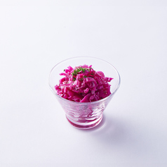 赤キャベツのマリネ