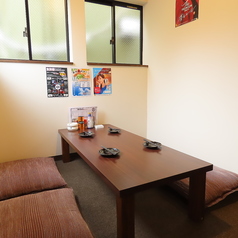 他の席とはちょっと違う個室感のある座敷席