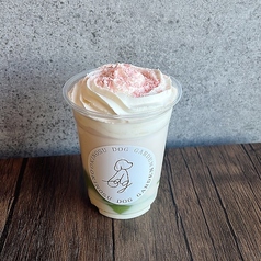 抹茶プリンさくらラテ 