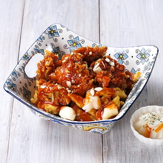 骨なしヤンニョムチキン 4P【トッポギ＆ポテト付き】