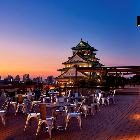 Blue Birds Roof Top Terrace ブルーバーズルーフトップテラス 大阪城公園 創作料理 ホットペッパーグルメ