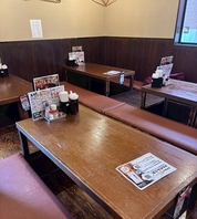 大型宴会が可能な掘りごたつ式のお座敷完備