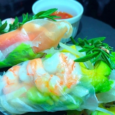 エビ＆アボカドの生春巻き