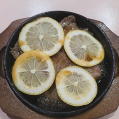 和牛のレモンステーキ