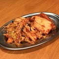 料理メニュー写真&nbsp;キムチ盛り2種