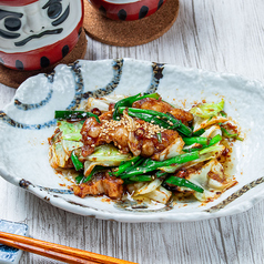 旨辛ホルモン焼き