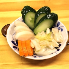 お新香盛り合わせ