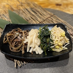 ナムルの盛り合わせ