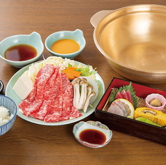 国産牛のしゃぶしゃぶを気軽に楽しむランチ